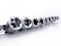 ZESTAW 9 NASADEK TORX KLUCZE NASADKI 1/2 E10-E24 ZESTAW 9 NASADEK TORX KLUCZE NASADKI 1/2 E10-E24