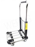 WÓZEK TRANSPORTOWY MAGAZYNOWY ALU. 150KG SKŁADANY WÓZEK TRANSPORTOWY MAGAZYNOWY ALU. 150KG SKŁADANY