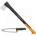 SIEKIERA ROZŁUPUJĄCA FISKARS X21 L + NÓŻ SZEFA 25L SIEKIERA ROZŁUPUJĄCA FISKARS X21 L + NÓŻ SZEFA 25L