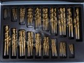 ZESTAW WIERTEŁ DO METALU WIERTŁA TYTANOWE 170PCS ZESTAW WIERTEŁ DO METALU WIERTŁA TYTANOWE 170PCS