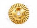 TARCZA DIAMENTOWA GARNKOWA 125 TURBO D SZLIFOWANIA TARCZA DIAMENTOWA GARNKOWA 125 TURBO D SZLIFOWANIA