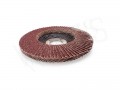 TARCZA LAMELKOWA LISTKOWA DO SZLIFOWANIA 125mm 120 TARCZA LAMELKOWA LISTKOWA DO SZLIFOWANIA 125mm 120