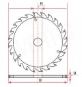 TARCZA WIDIOWA DO DREWNA 400mm 32 30 20 WIDIA 60T TARCZA WIDIOWA DO DREWNA 400mm 32 30 20 WIDIA 60T