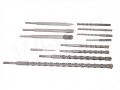 ZESTAW SDS PLUS 12szt. 9 WIERTEŁ S4 + 3 DŁUTA SDS+ ZESTAW SDS PLUS 12szt. 9 WIERTEŁ S4 + 3 DŁUTA SDS+