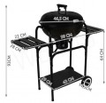 GRILL OGRODOWY OKRĄGŁY 18 Z POKRYWĄ DUŻY SOLIDNY GRILL OGRODOWY OKRĄGŁY 18 Z POKRYWĄ DUŻY SOLIDNY