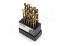 WIERTŁA WIERTEŁ DO METALU 19 sztuk 1-10 mm WIERTŁO WIERTŁA WIERTEŁ DO METALU 19 sztuk 1-10 mm WIERTŁO