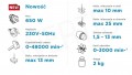 GRAPHITE 58G716 WIERTARKA UDAROWA 650W WIERTŁA GRAPHITE 58G716 WIERTARKA UDAROWA 650W WIERTŁA