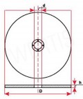TARCZA DO CIĘCIA METALU INOX 125x1,0x22.23 MASTIFF TARCZA DO CIĘCIA METALU INOX 125x1,0x22.23 MASTIFF