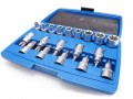 ZESTAW NASADEK NASADKI KLUCZE E-TORX 19 el. TORX ZESTAW NASADEK NASADKI KLUCZE E-TORX 19 el. TORX
