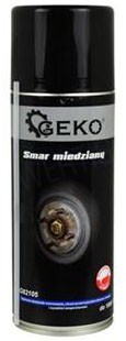 GEKO SPRAY MIEDŹ SMAR MIEDZIANY 400ML MIEDZIOWY GEKO SPRAY MIEDŹ SMAR MIEDZIANY 400ML MIEDZIOWY