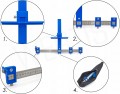 TEMPLATE CENTERING INSTRUMENT HOLE MARKER PATTERN TEMPLATE CENTERING INSTRUMENT HOLE MARKER PATTERN